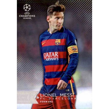 Lionel Messi Barcelona 1 UEFA Champions League Showcase 2015-16
