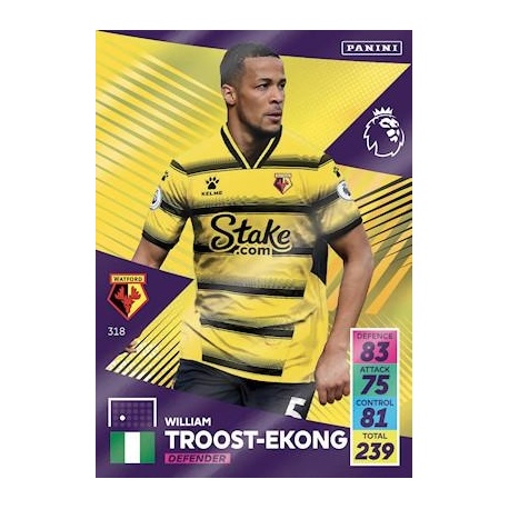 William Troost-Ekong Watford 318