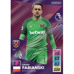 Łukasz Fabiański West Ham United 335