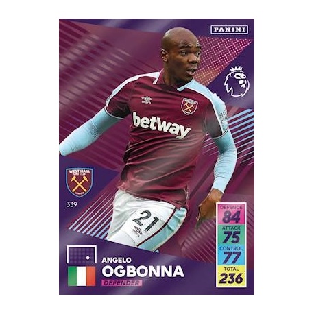 Angelo Ogbonna West Ham United 339