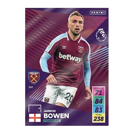 Jarrod Bowen West Ham United 349