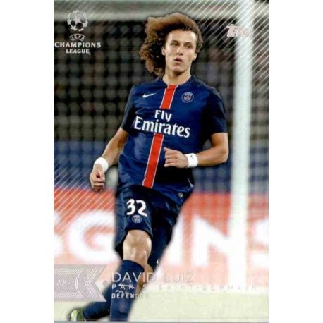 David Luiz Paris Saint-Germain 5 UEFA Champions League Showcase 2015-16