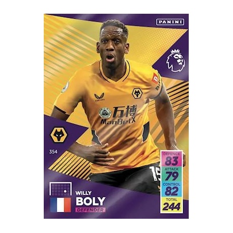 Willy Boly Wolverhampton Wanderers 354