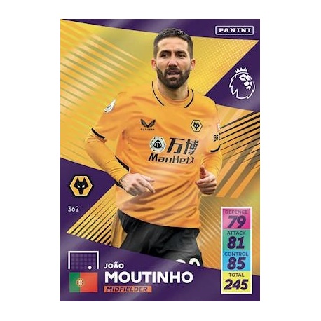 João Moutinho Wolverhampton Wanderers 362