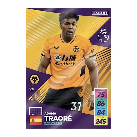 Adama Traoré Wolverhampton Wanderers 368