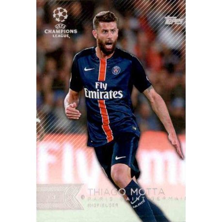 Thiago Motta Paris Saint-Germain 8 UEFA Champions League Showcase 2015-16
