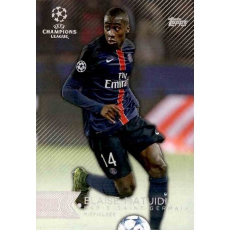 Blaise Matuidi Paris Saint-Germain 9 UEFA Champions League Showcase 2015-16