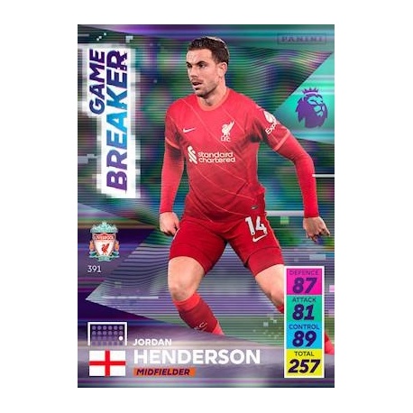 Jordan Henderson Liverpool Game Breaker 391