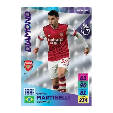 Gabriel Martinelli Arsenal Diamond 397