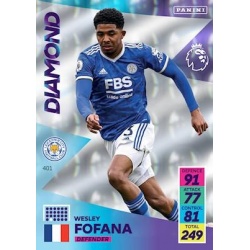 Wesley Fofana Leicester City Diamond 401