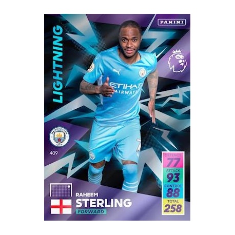 Raheem Sterling Manchester City Lightning 409