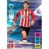 Oferta Cromos Jannik Vestergaard Hero Panini Adrenalyn XL Premier League 2021/22