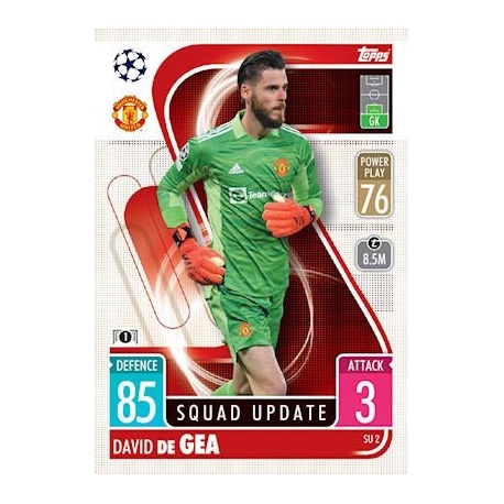 David De Gea Manchester United Squad Update SU2