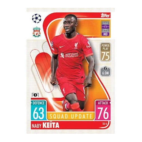 Naby Keïta Liverpool Squad Update SU6