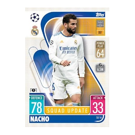 Nacho Real Madrid Squad Update SU16