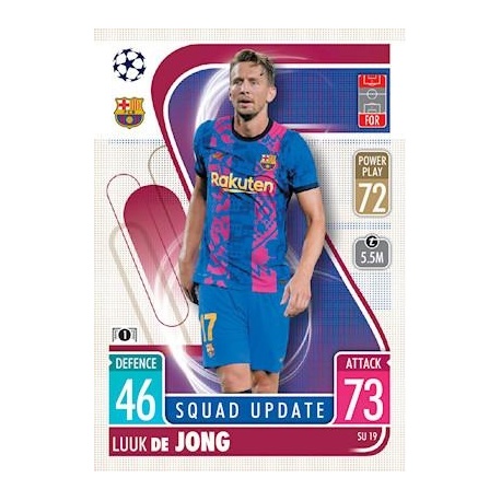Luuk De Jong Barcelona Squad Update SU19