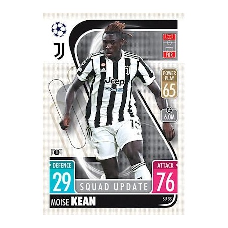 Moise Kean Juventus Squad Update SU33
