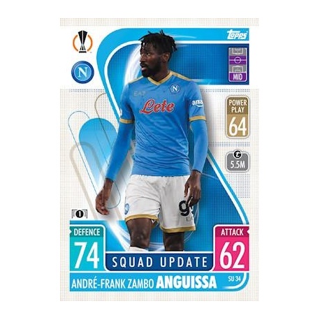 André-Frank Zambo Anguissa SSC Napoli Squad Update SU34