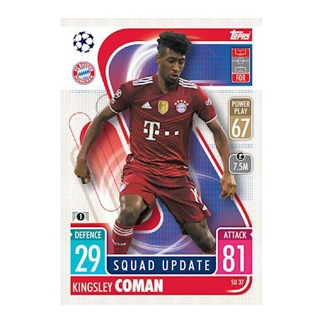 Kingsley Coman Bayern München Squad Update SU37