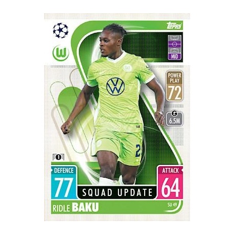 Ridle Baku VfL Wolfsburg Squad Update SU49