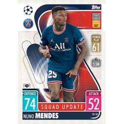 Nuǹo Mendes Paris Saint-Germain Squad Update SU50