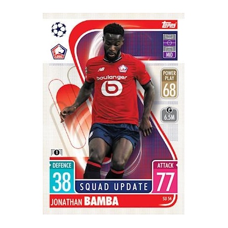 Jonathan Bamba LOSC Lille Squad Update SU54