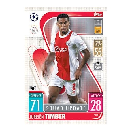 Jurriën Timber Ajax Squad Update SU61
