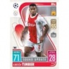 Venta Cromo Jurriën Timber Squad Update Topps Match Attax Extra 2021 Uefa Champions League