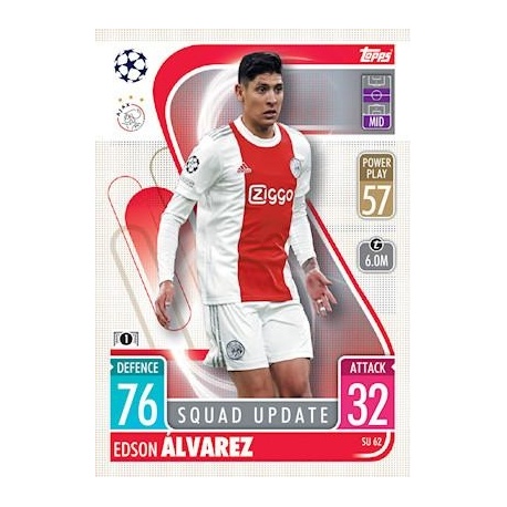 Edson Álvarez Ajax Squad Update SU62