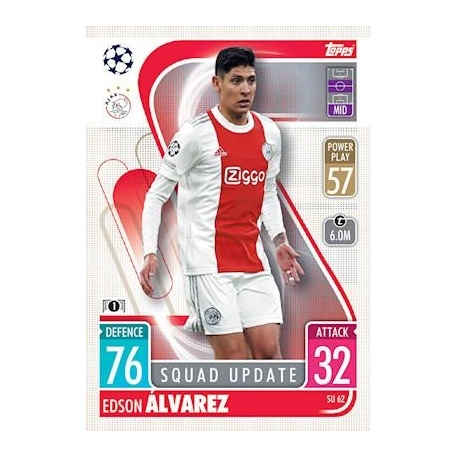 Edson Álvarez Ajax Squad Update SU62