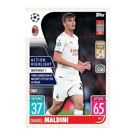 Daniel Maldini AC Milan Action Highlight AH2