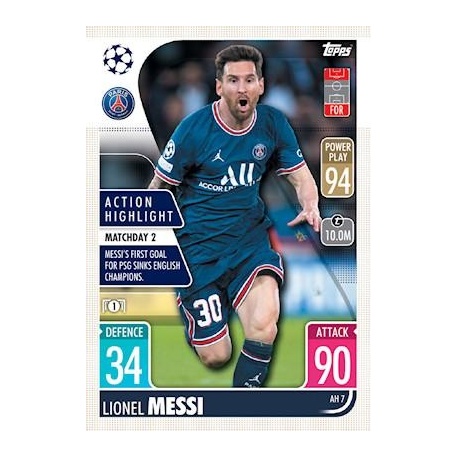 Lionel Messi Paris Saint-Germain Action Highlight AH7