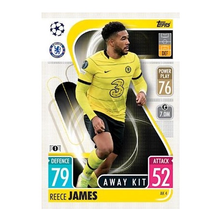 Reece James Chelsea Away Kit AK4