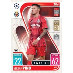 Jeremy Pino Villarreal Away Kit AK11