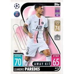 Leandro Paredes Paris Saint-Germain Away Kit AK21