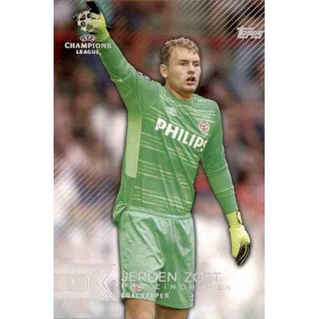 Jeroen Zoet PSV Eindhoven 29 UEFA Champions League Showcase 2015-16