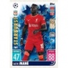 Trading Cards Sadio Mané Starburst Topps Match Attax Extra 2021 Uefa Champions League