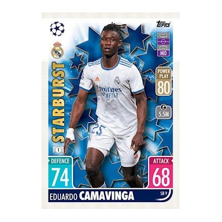 Eduardo Camavinga Real Madrid Starburst SB9