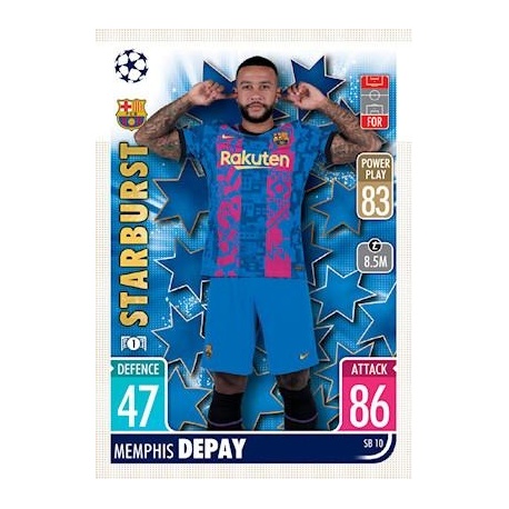 Memphis Depay Barcelona Starburst SB10