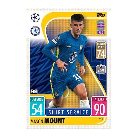 Mason Mount Chelsea Shirt Service SS4