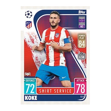 Koke Atlético de Madrid Shirt Service SS8