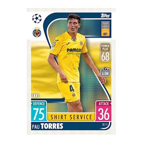 Pau Torres Villarreal Shirt Service SS11