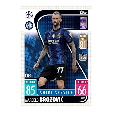 Marcelo Brozović Internazional Milano Shirt Service SS13