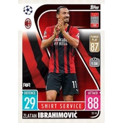 Zlatan Ibrahimović AS Milan Shirt Service SS14