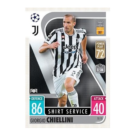 Giorgio Chiellini Juventus Shirt Service SS15
