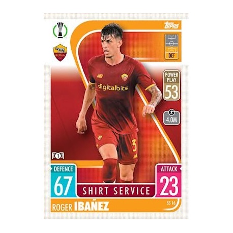 Roger Ibañez AS Roma Shirt Service SS16