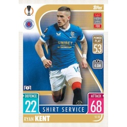 Ryan Kent Rangers Shirt Service SS23