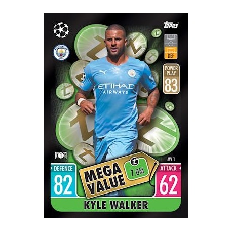 Kyle Walker Manchester City Mega Value MV1