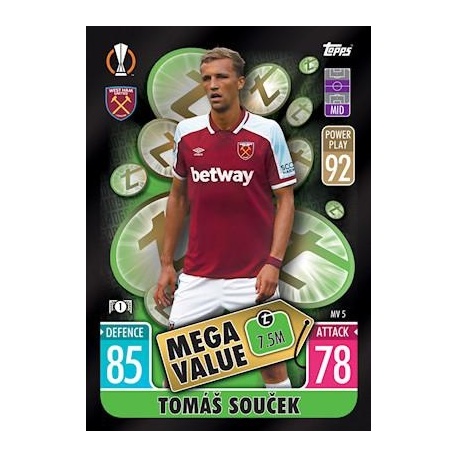 Tomáš Souček West Ham United Mega Value MV5