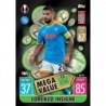Comprar Cromo Lorenzo Insigne Mega Value Topps Champions League Match Attax Extra 2021